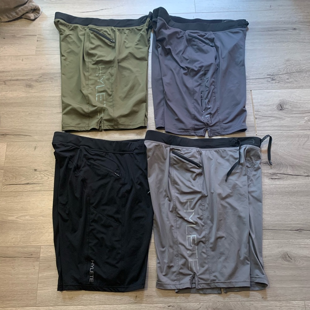 HYLETE athletic shorts bundle of 4 pairs